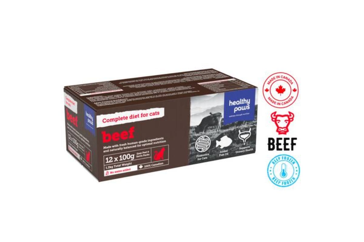 Healthy Paws - Feline Complete Dinner Beef (100 g)