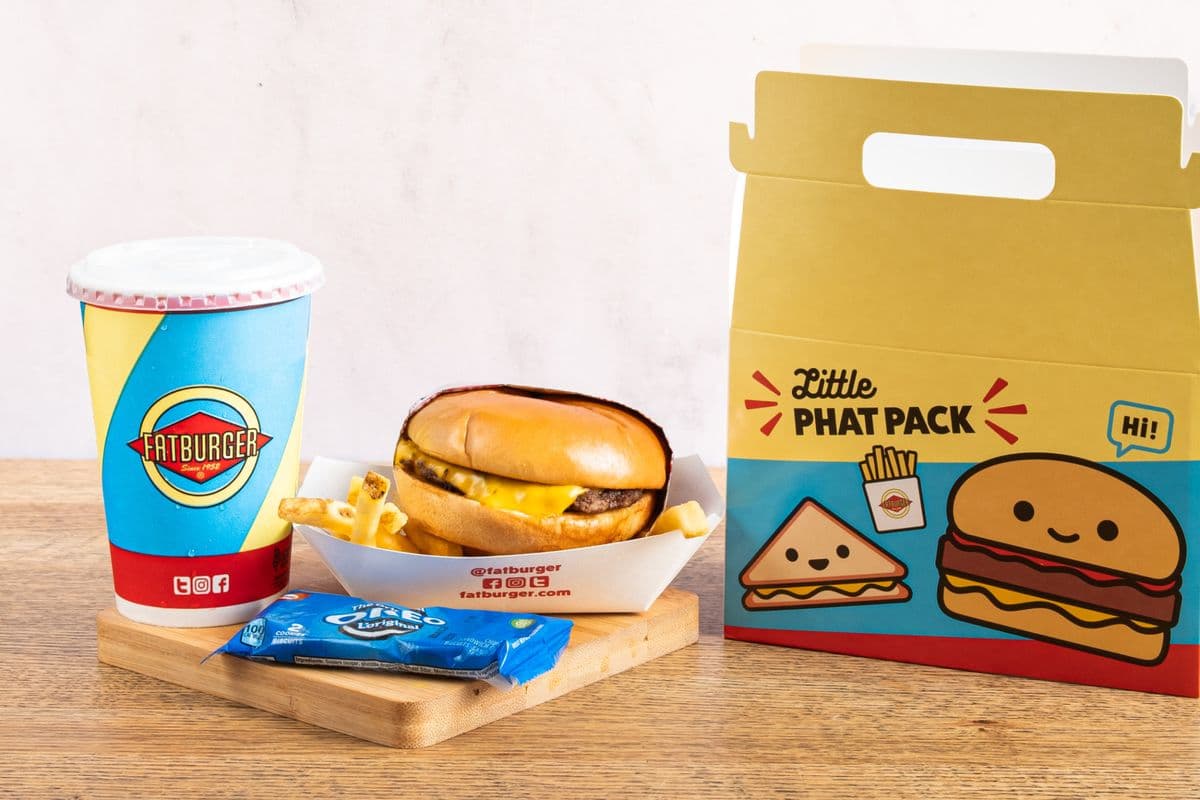 Kids' Mini Fatburger with Cheese Meal