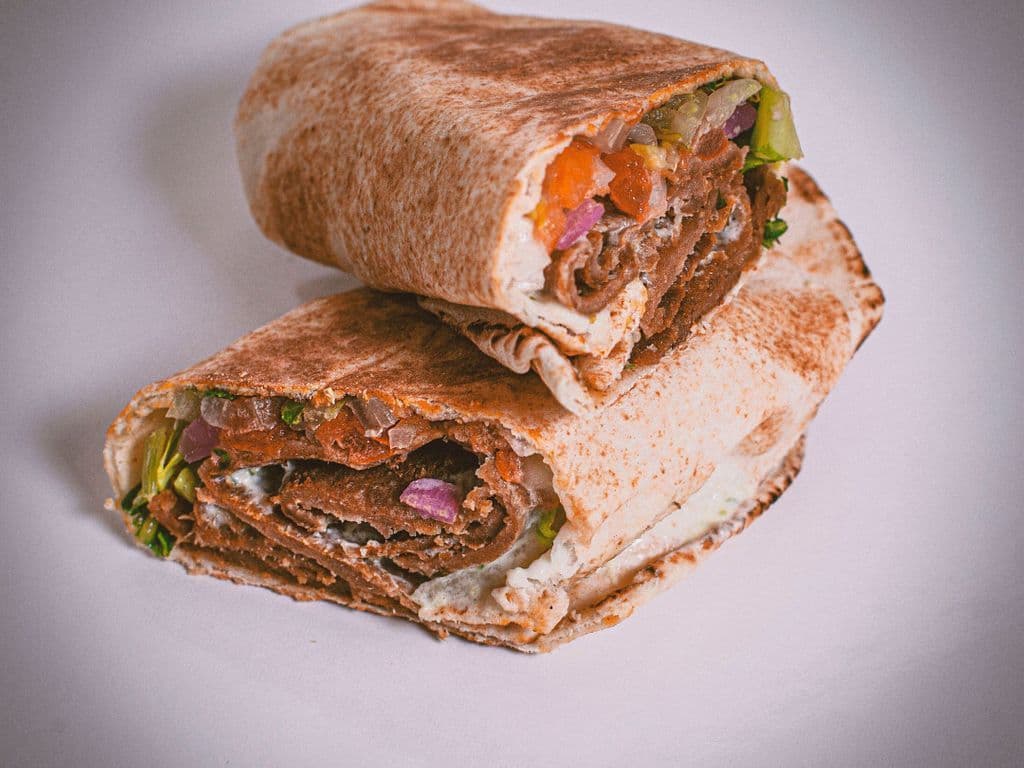 build your own Pita Wrap