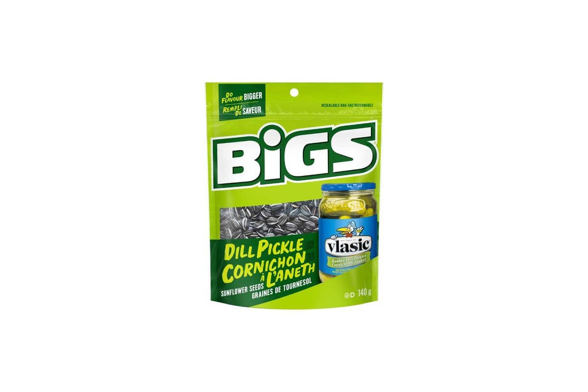 Bigs Sunflower Seeds Dill Pickle Flavour 140gm (140gm)
