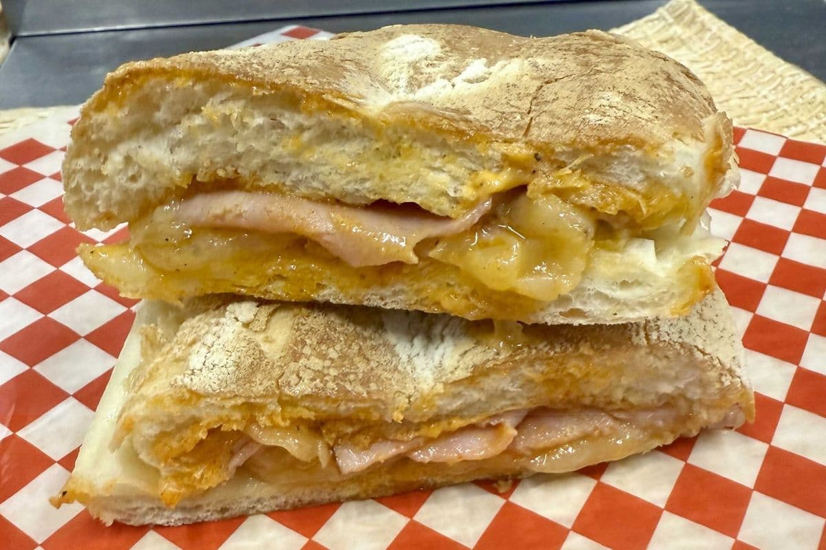 "Tosta Mista" - Grilled Ham & Cheese Sandwich Combo