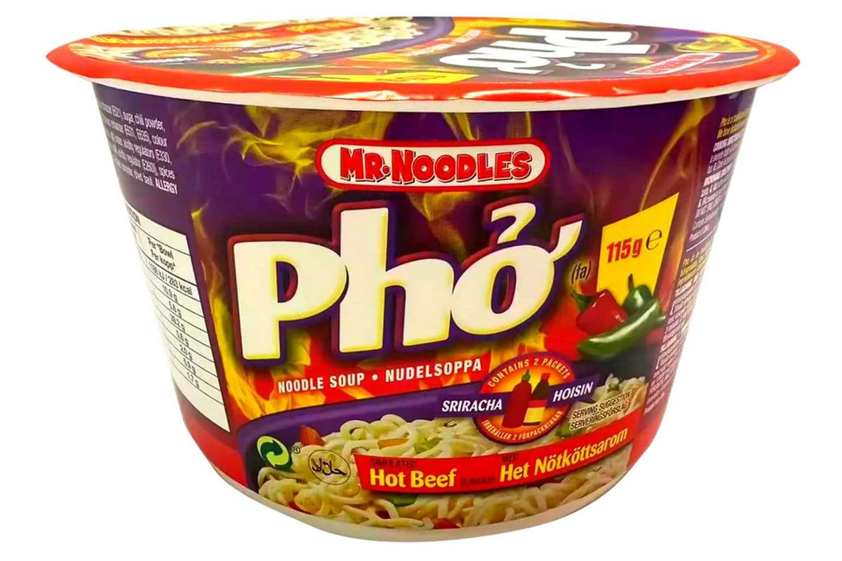 MR NOODLES HOT BEEF (115G) (470 Cal)