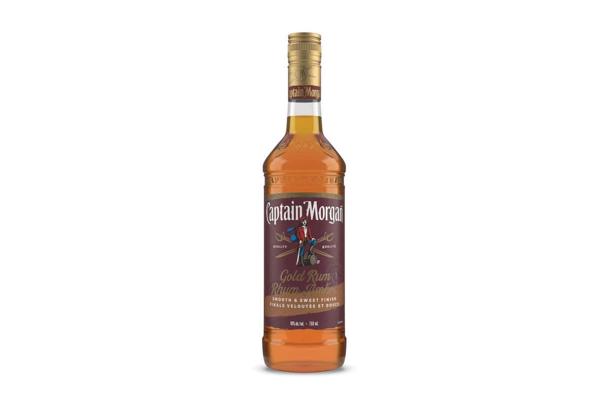 Captain Morgan Gold Rum (1 x 750 ml)