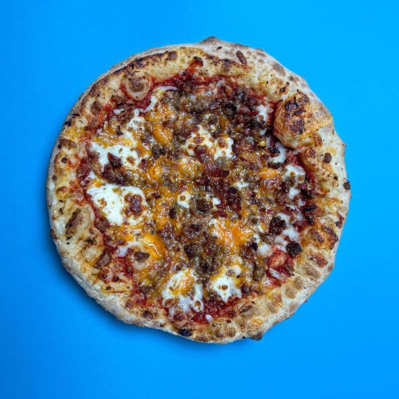 Bacon Cheeseburger Pizza