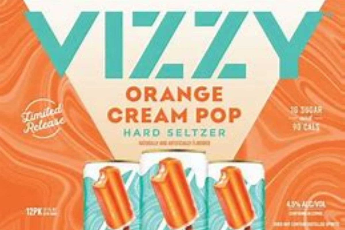 VIZZY CREAM POP ORANGE 12 CAN (1 x 12x355 ml)