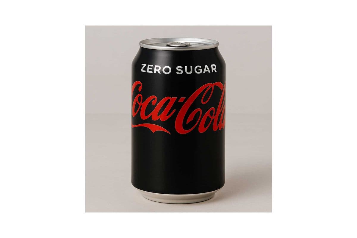 Canned Coca-Cola Zero