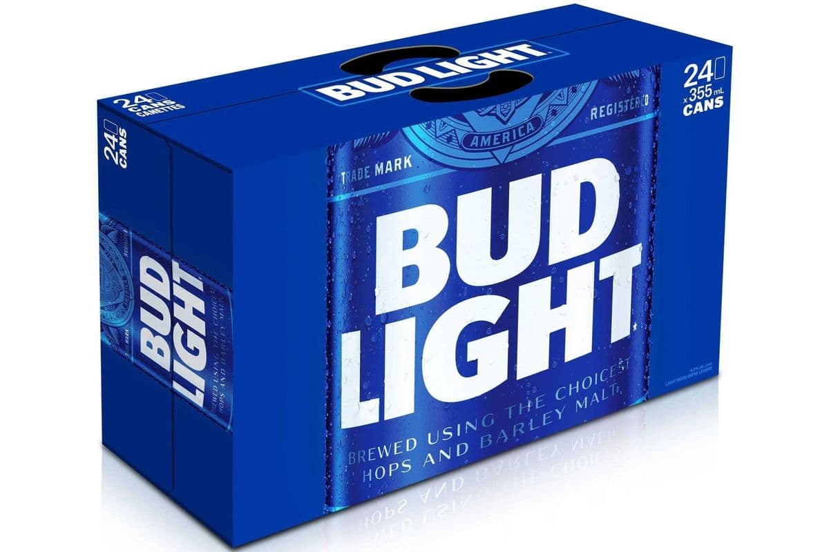 Bud Light Lager (24 Cans) (24 x 355 mL)