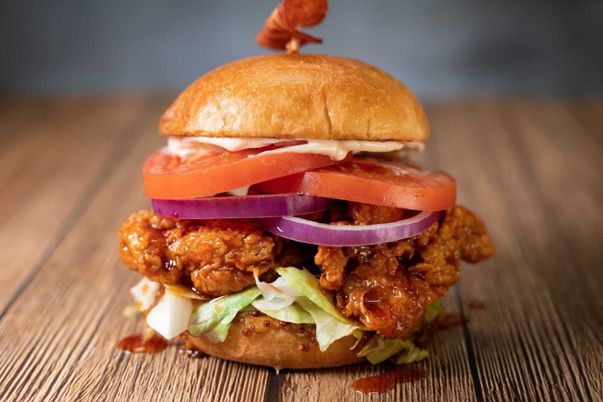 S-Korea Chicken Burger