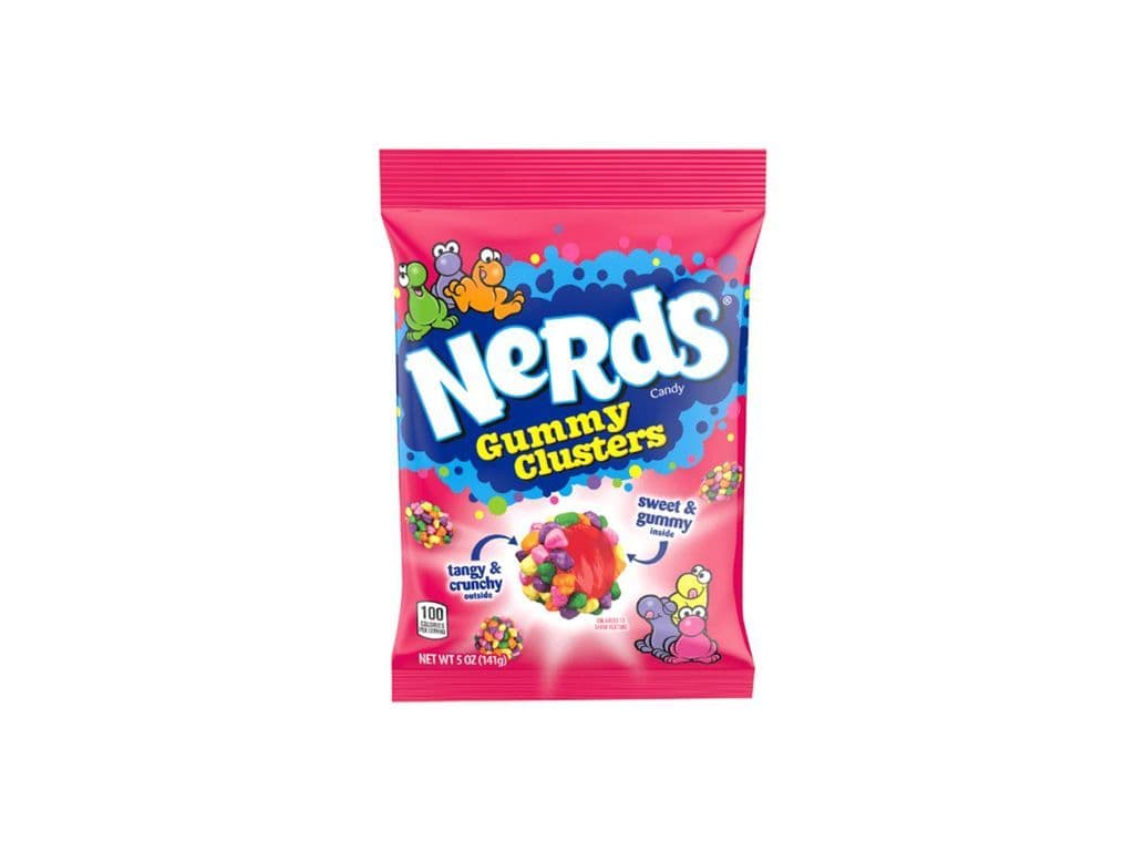 Nerds Gummy Clusters Rainbow 142g Sweet and Tangy Candy
