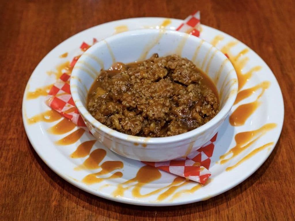 Peach Crumble