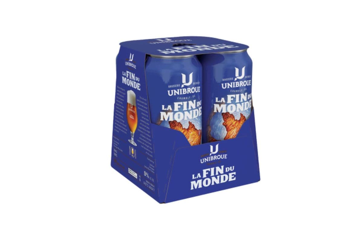 UNIBROUE LA FIN DU MONDE 4 PACK (1 x 4 PACK)