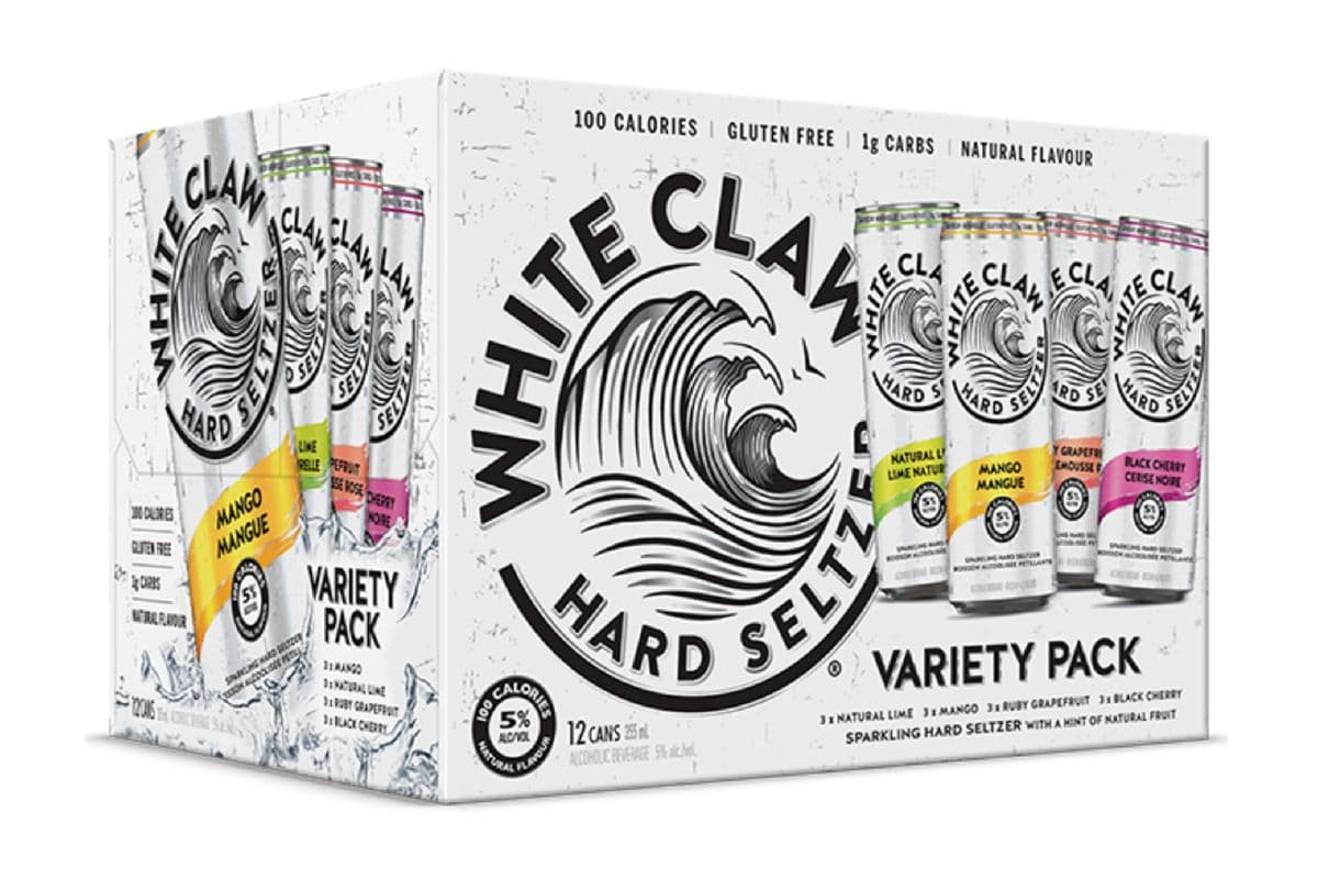 White Claw Seltzer Variety Pack NO 1 (12 x 355 ML)