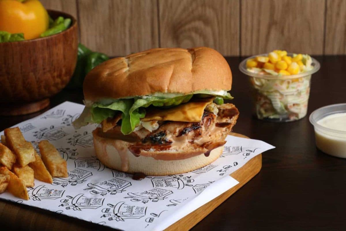 BBQ Chicken Burger