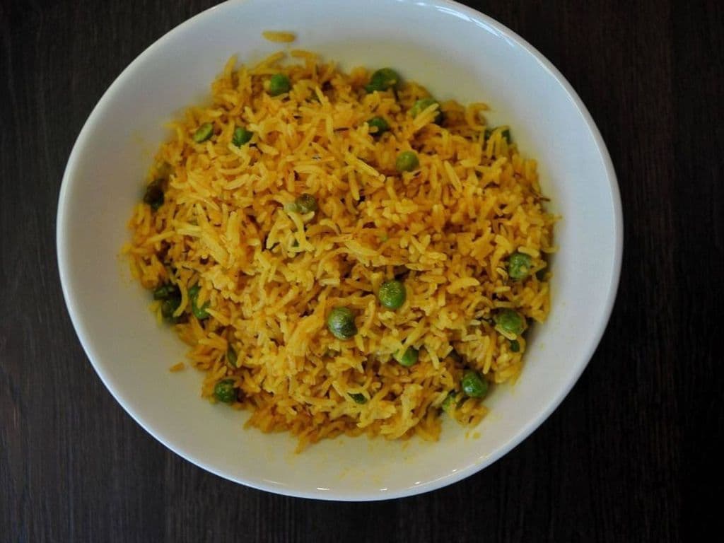 Kashmiri Peas Pulao