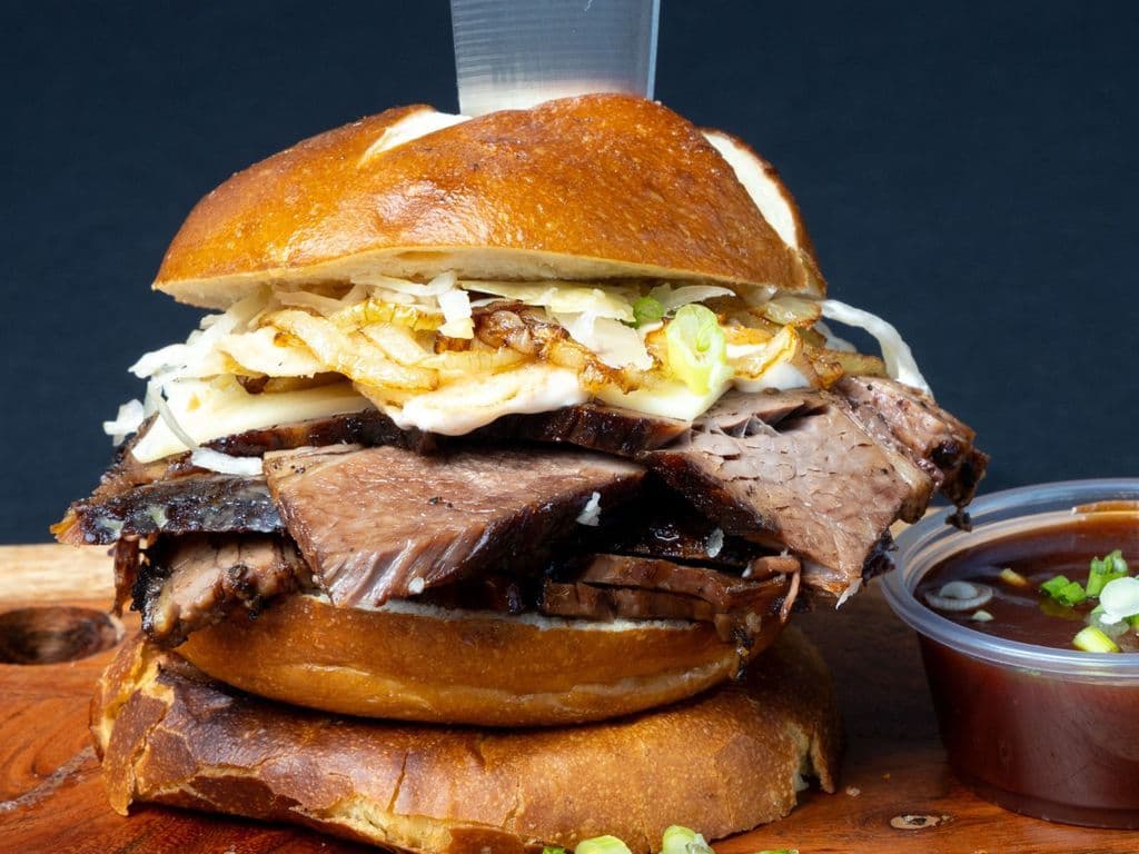 Combo Burger Brisket