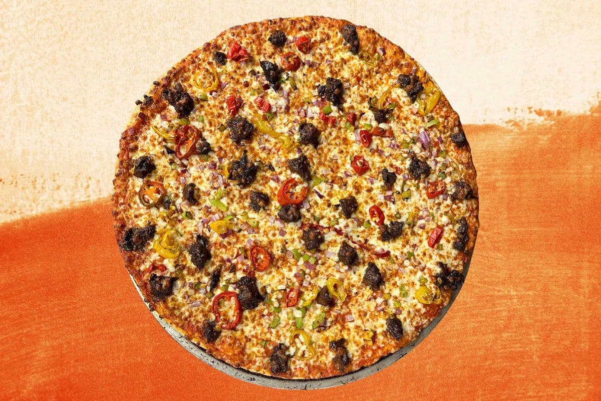 Large Goat Meat Pizza (DESI BAKRA)