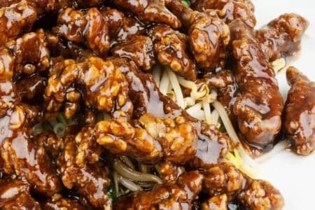20. Ginger Beef Noodles