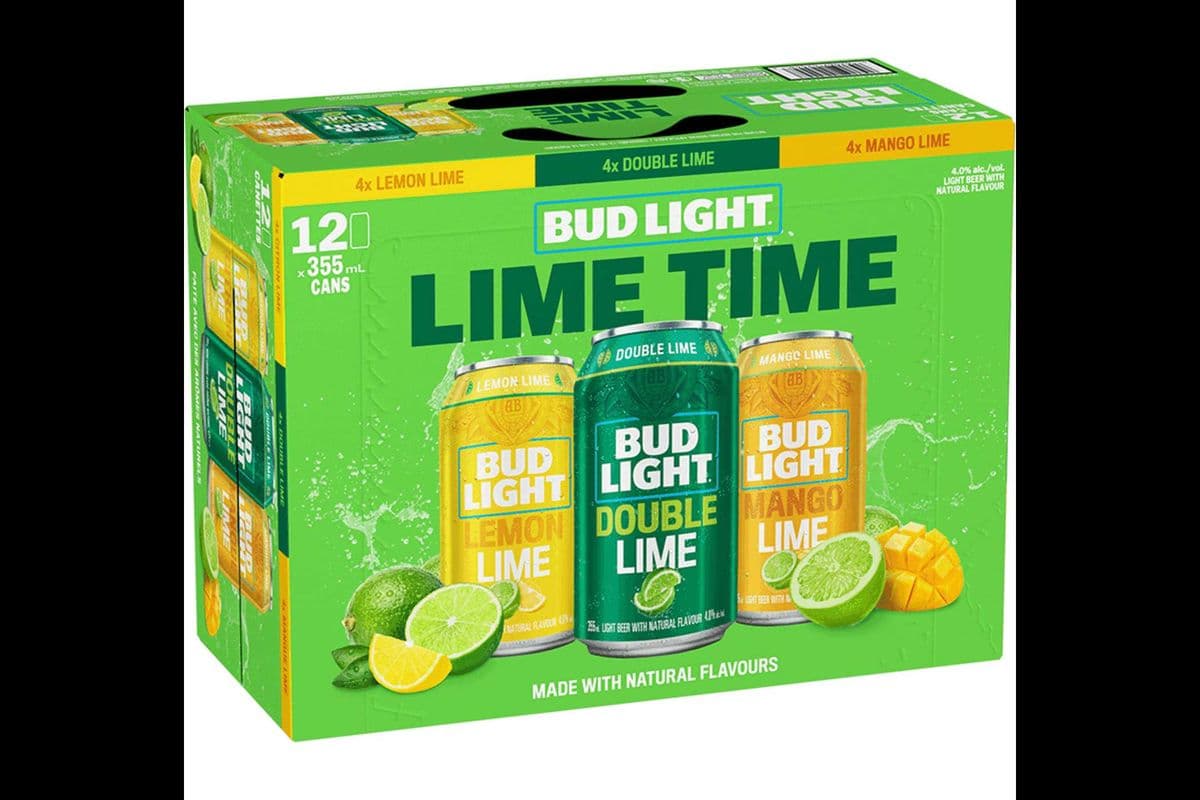 BUD LIGHT LIME TIME MIX PACK (12 x 355ML)