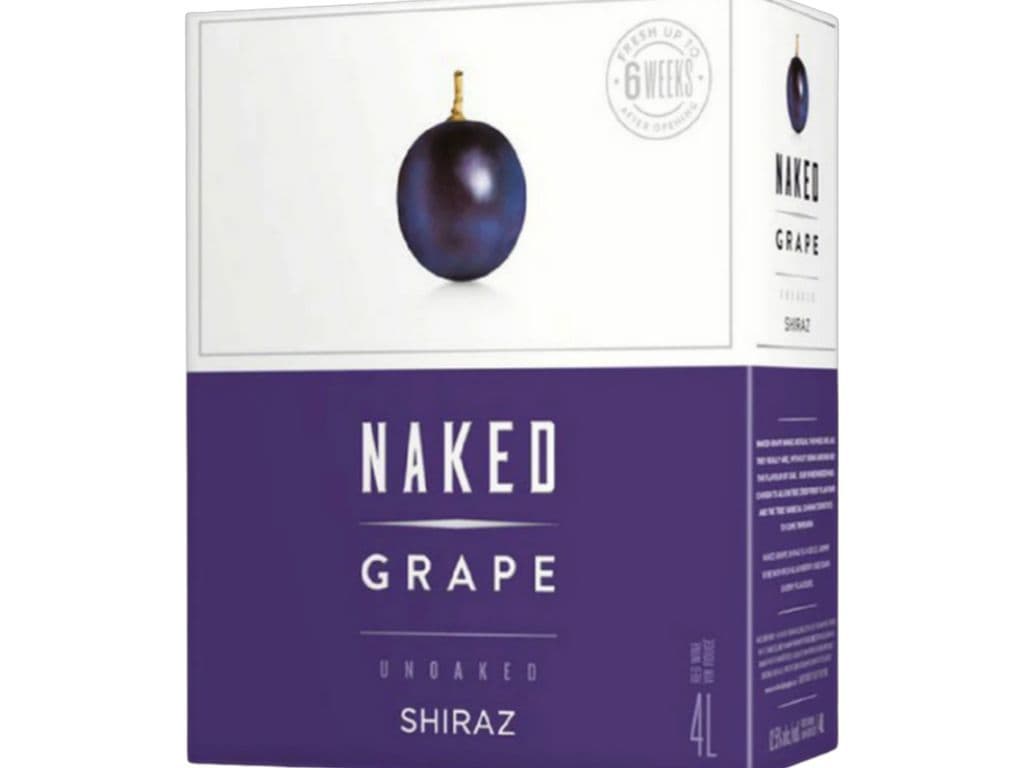 Naked Grape - Shiraz 4L