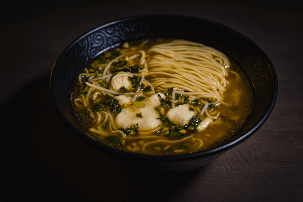 Preserved Cabbage w/ Shredded Pork Noodle Soup / 雪菜肉絲湯麵