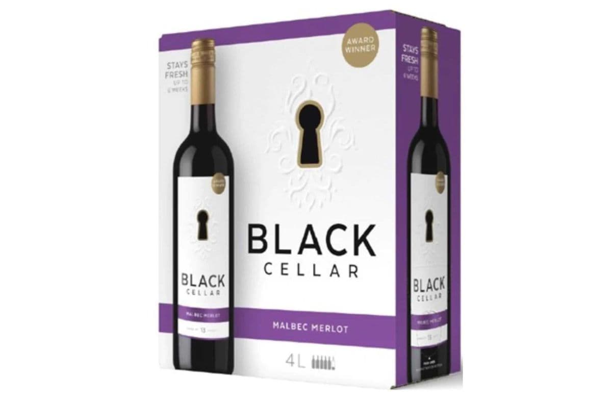 BLACK CELLAR MALBEC MERLOT 4L (1 x 4LCASK)