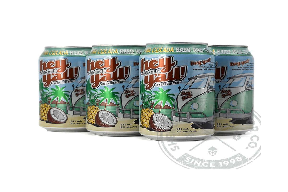 Hey Yall Pina Colada (6 x 355 ml Cans)