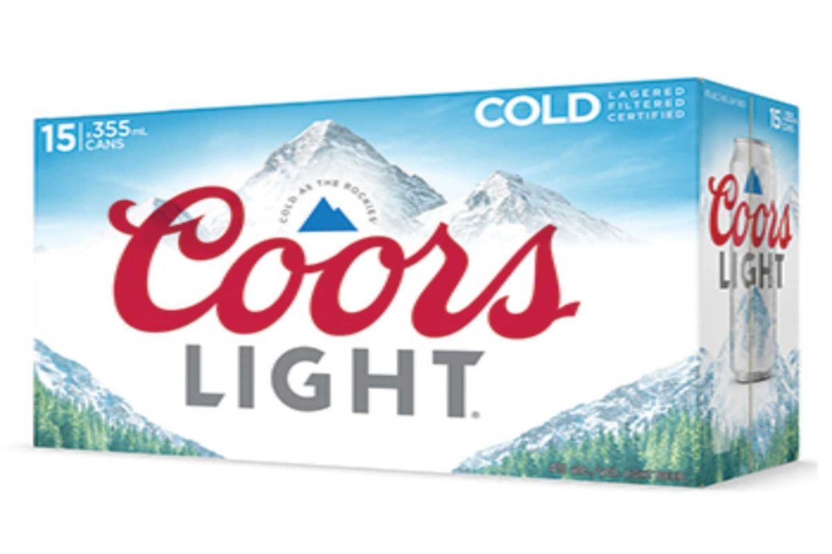 Coors Light (15 x 355 ml Cans)
