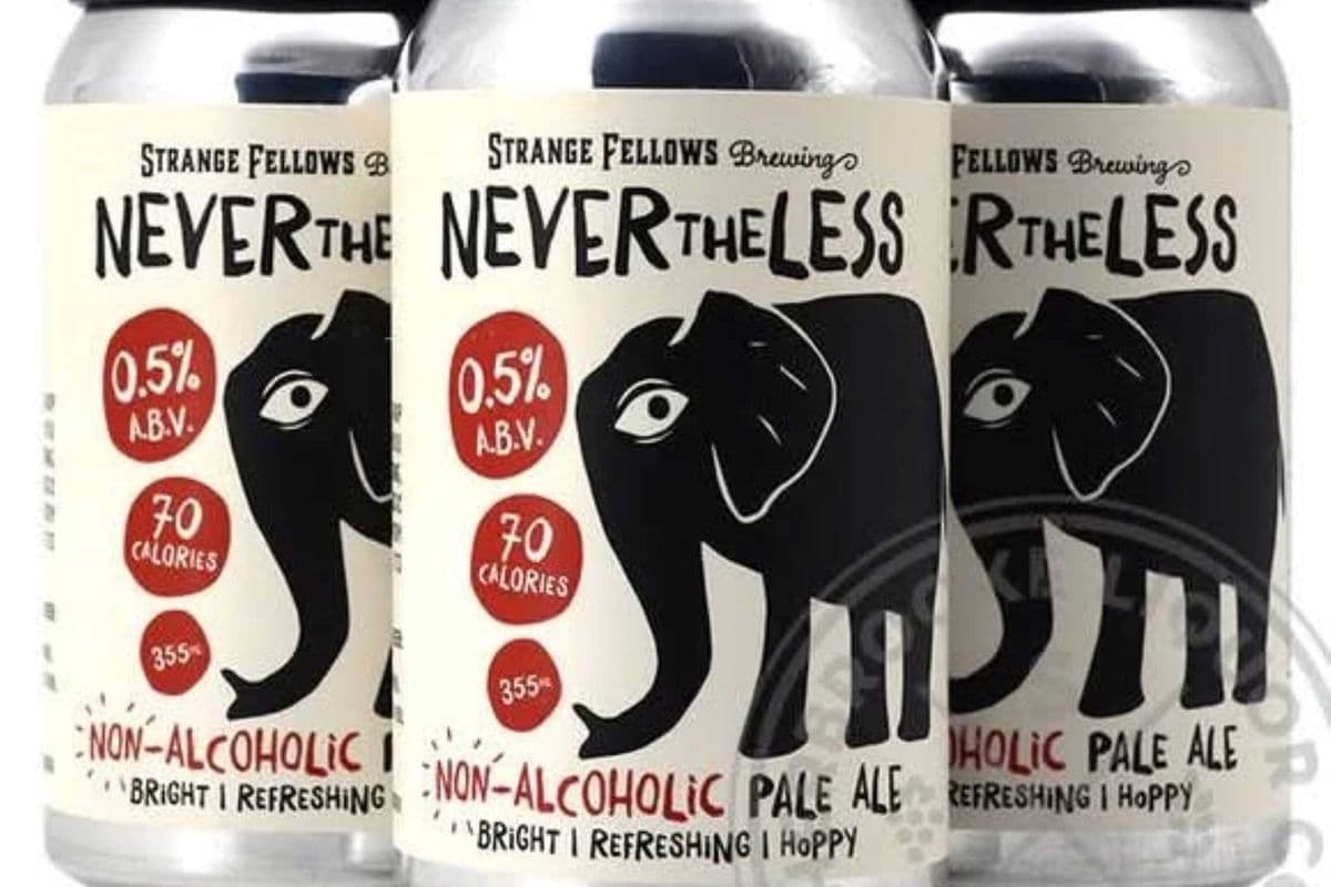 Strange Fellows Nevertheless Non-Alcoholic Pale Ale - 4x355mL (4x355ml)