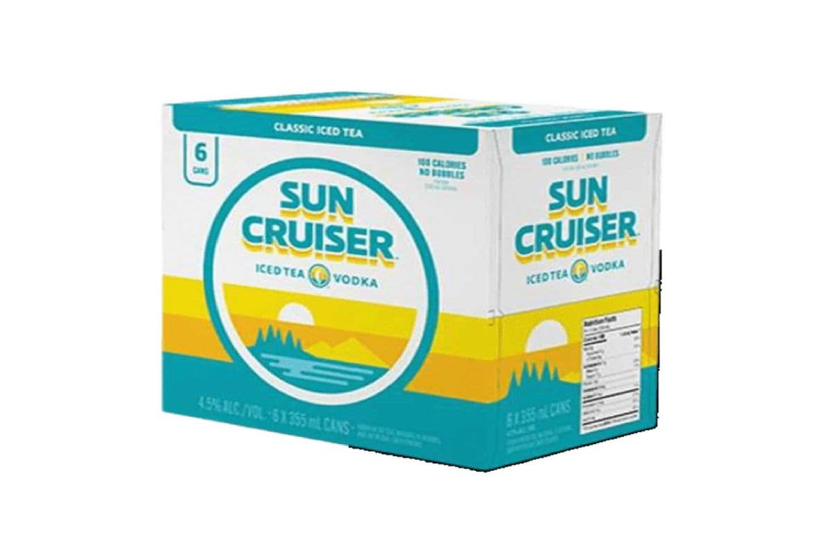 129272. SUN CRUISER CLASSIC ICED TEA (6 x 355ML (CANS))