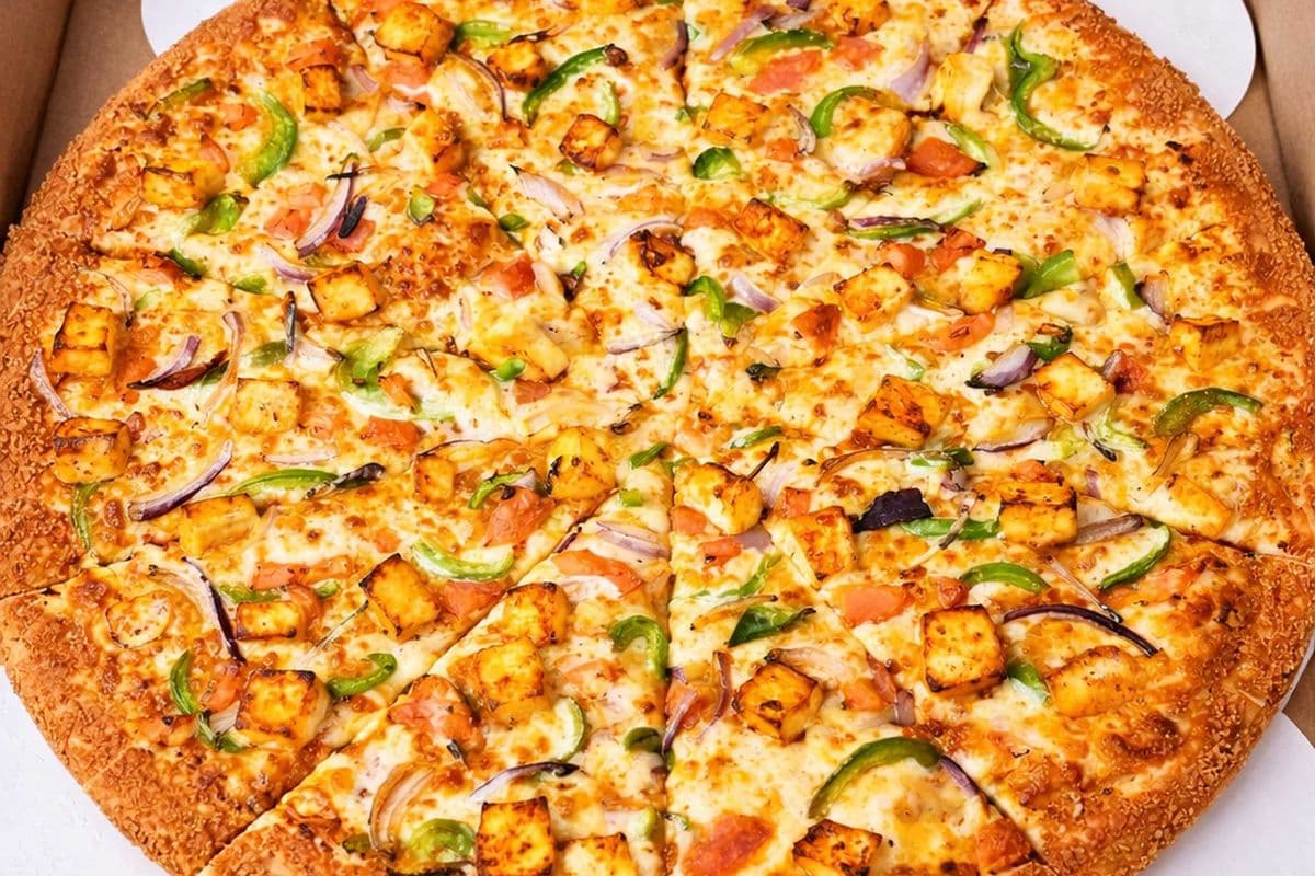 3. Butter Chicken or Paneer Pizza -8" Mini