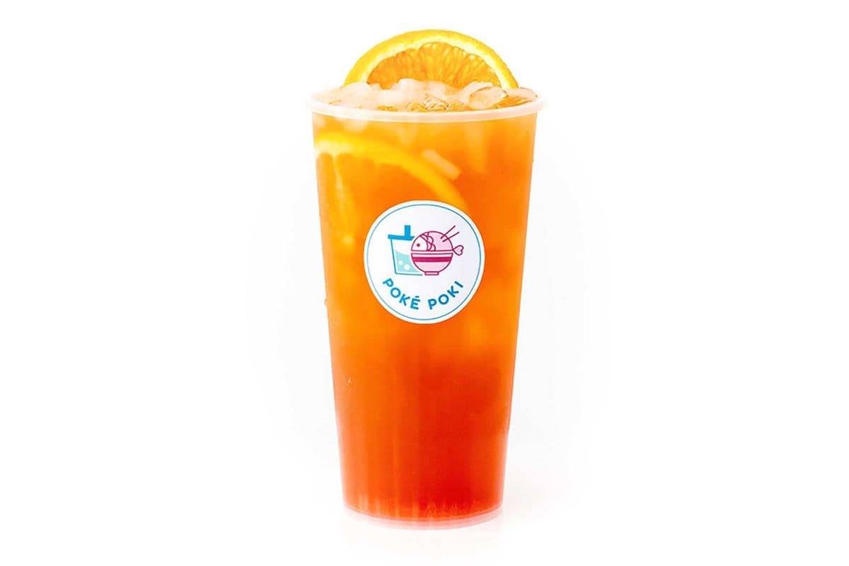 Grapefruit Tea with Coconut Jelly / Thé au pamplemousse et gelée de noix de coco