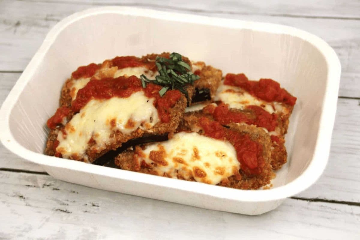 Eggplant Parmigiana (2 portions)