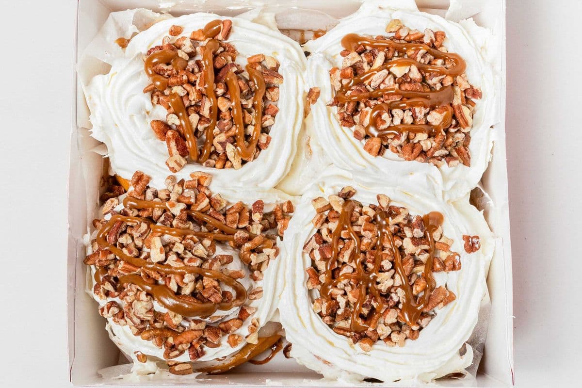 Nutty Caramel Roll (4 Pk)