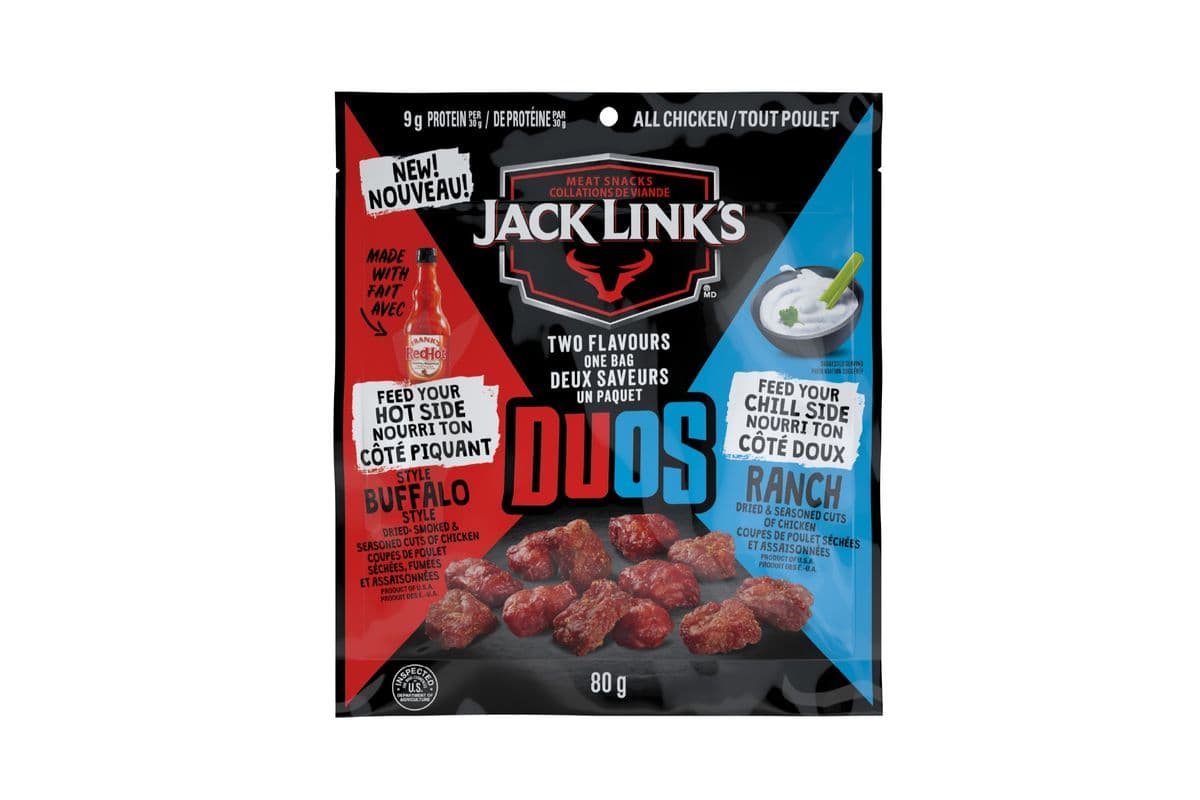 Jack Link's Duos Chicken Bites Franks Buffalo & Ranch (80g) 77830