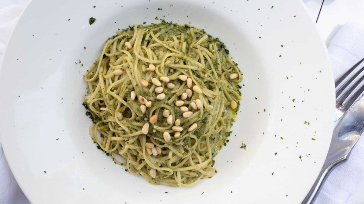 Linguini Al Pesto