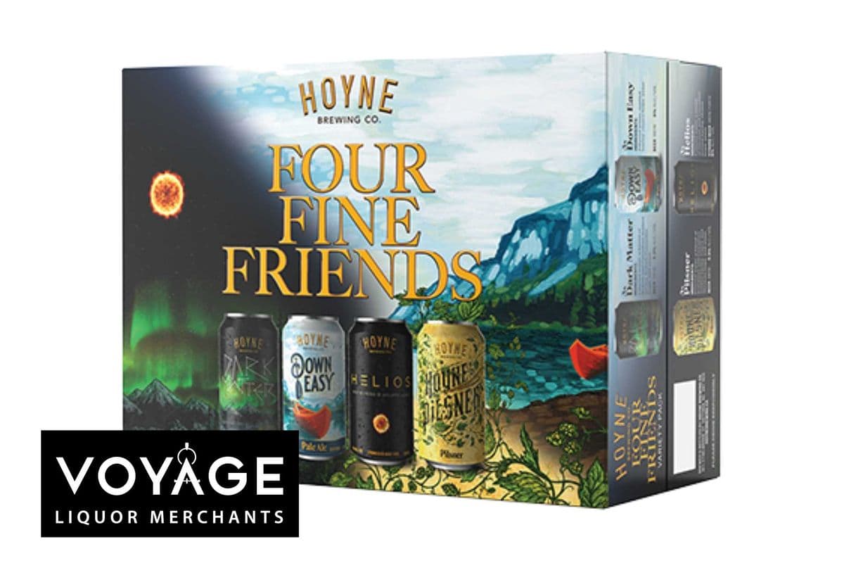 Hoyne Brewing Four Fine Friends Mix Pack (12 x 355 ml)