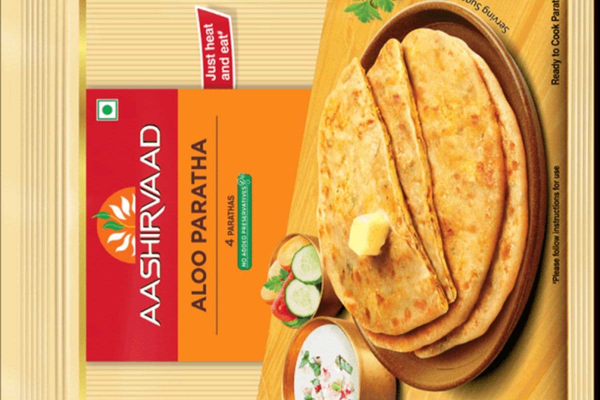 ITC Aashirvaad Aloo Paratha, ITC Aloo Paratha 4PC (400g)