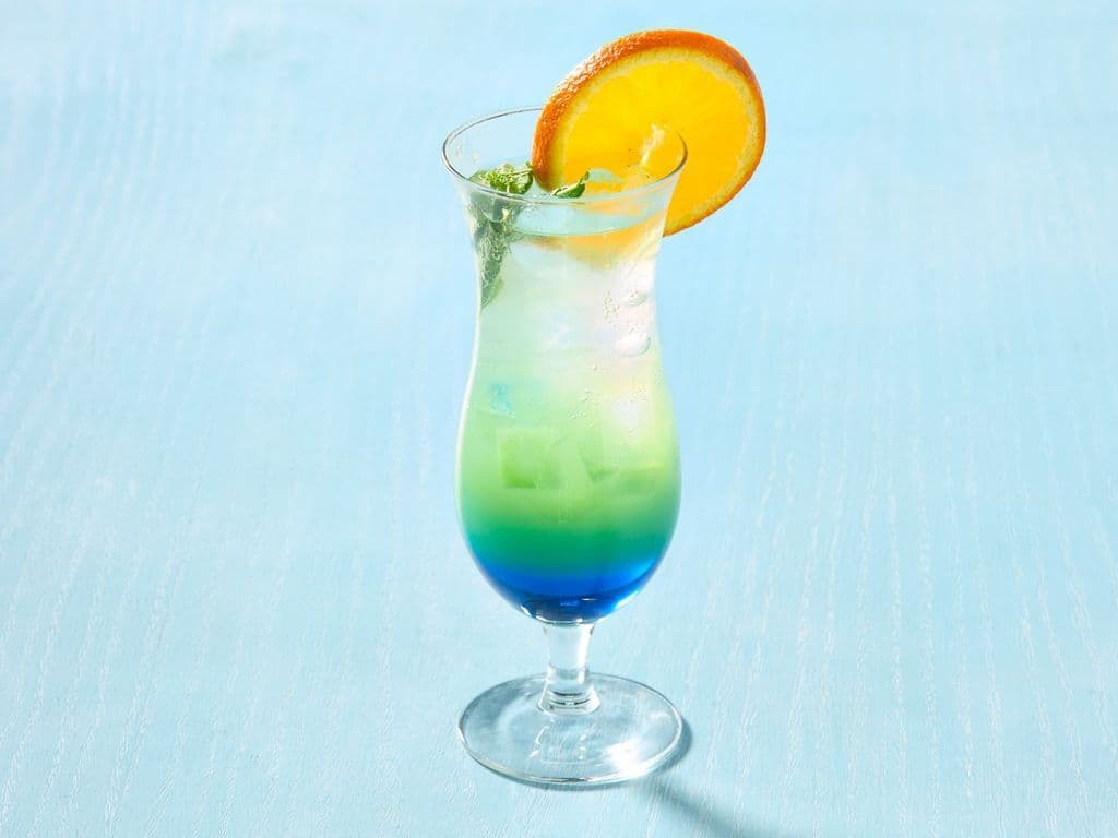 Orange Blue Curacao