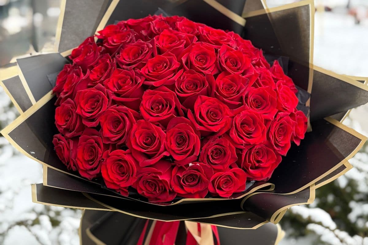 Grand Passion - 50 red roses