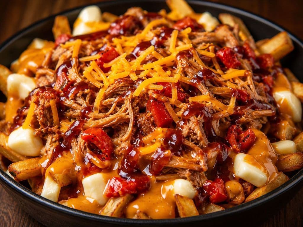 *POUTINE PORC EFFILOCHÉ