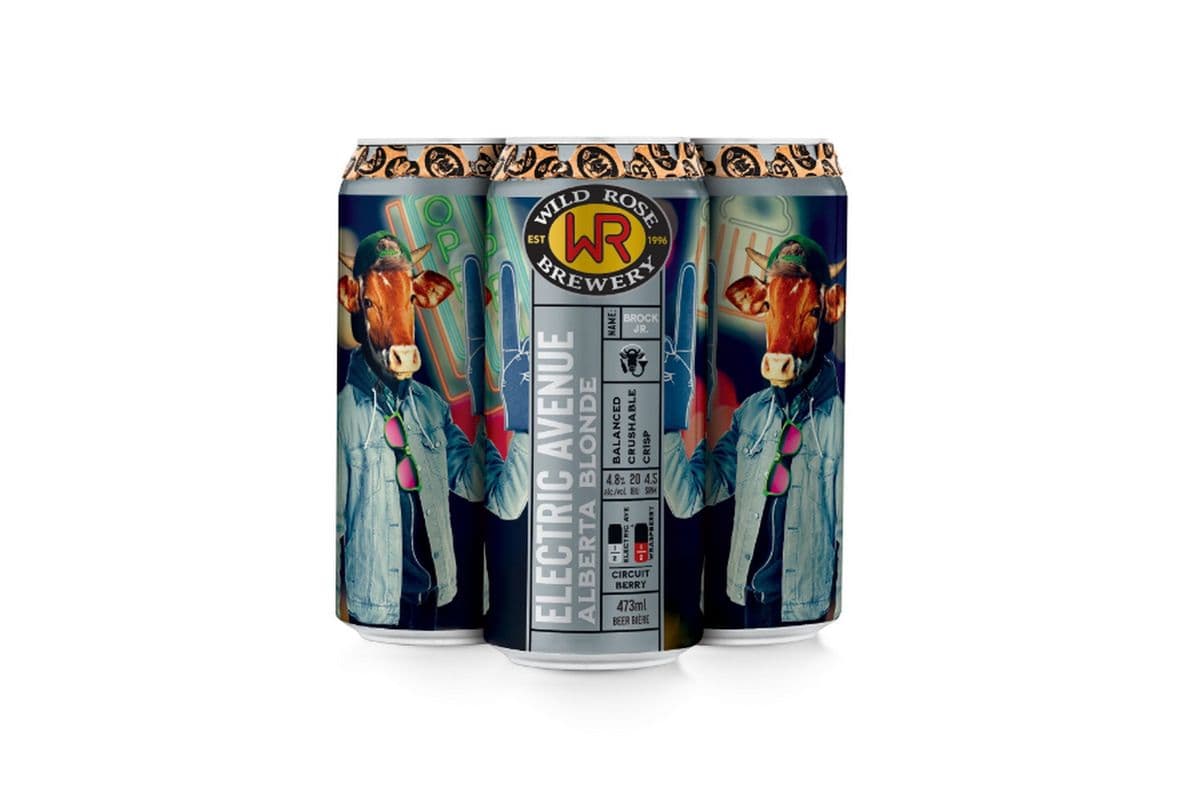 Wild Rose Electric Avenue Blonde (4 x 473 ml Can)