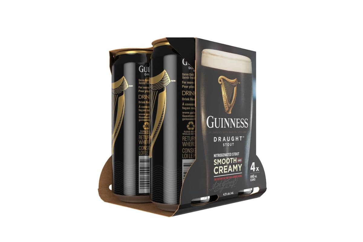 Guinness Draught (4 x 440 ml Can)