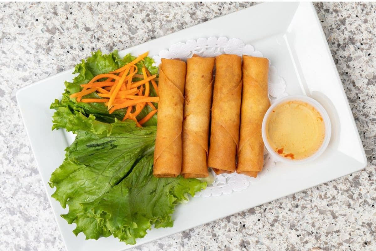 4. Vietnamese Spring Rolls (4 pcs) - Cha Gio Viet Nam