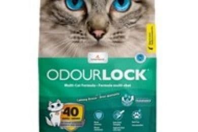 Intersand Odourlock Litière Agglomérant Brise Apaisante / Intersand Odourlock Clumping Litter Soothing Breeze (12 kg)