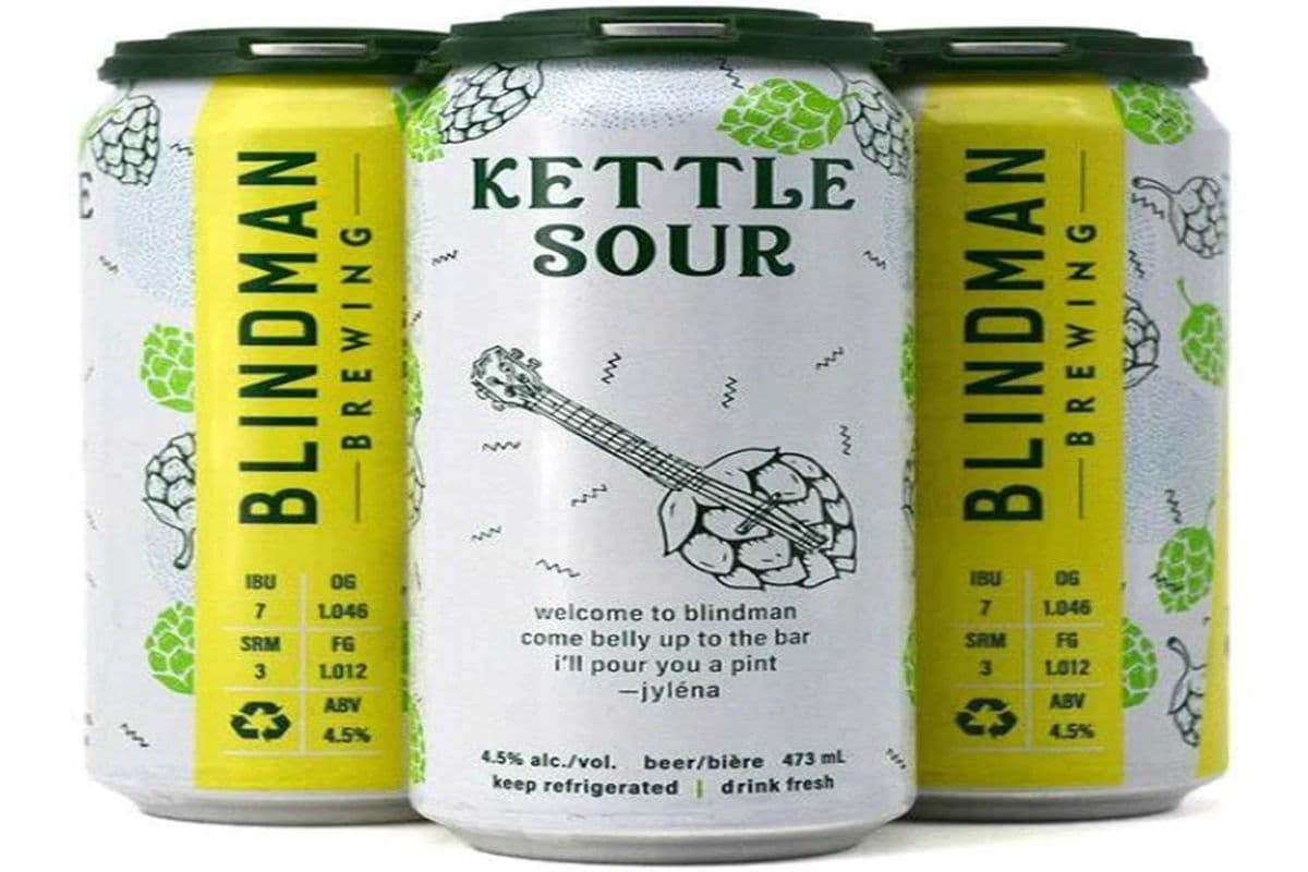 BLINDMAN DRY-HOPPED KETTLE SOUR 4 CANS (4 x 473ml)
