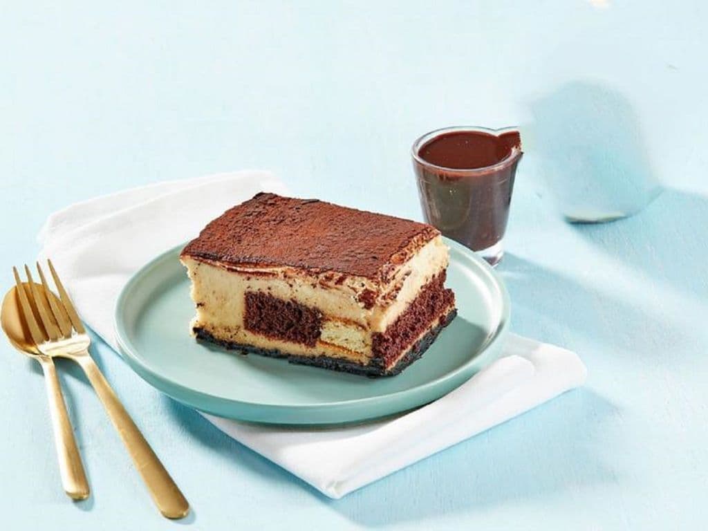 Tiramisu Cheesecake Slice Only
