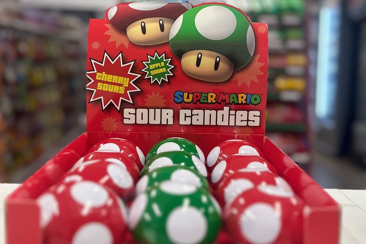 Super Mario Sour Candies