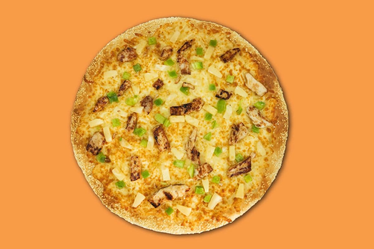 9. 14" Large Honey Garlic Chicken Pizza