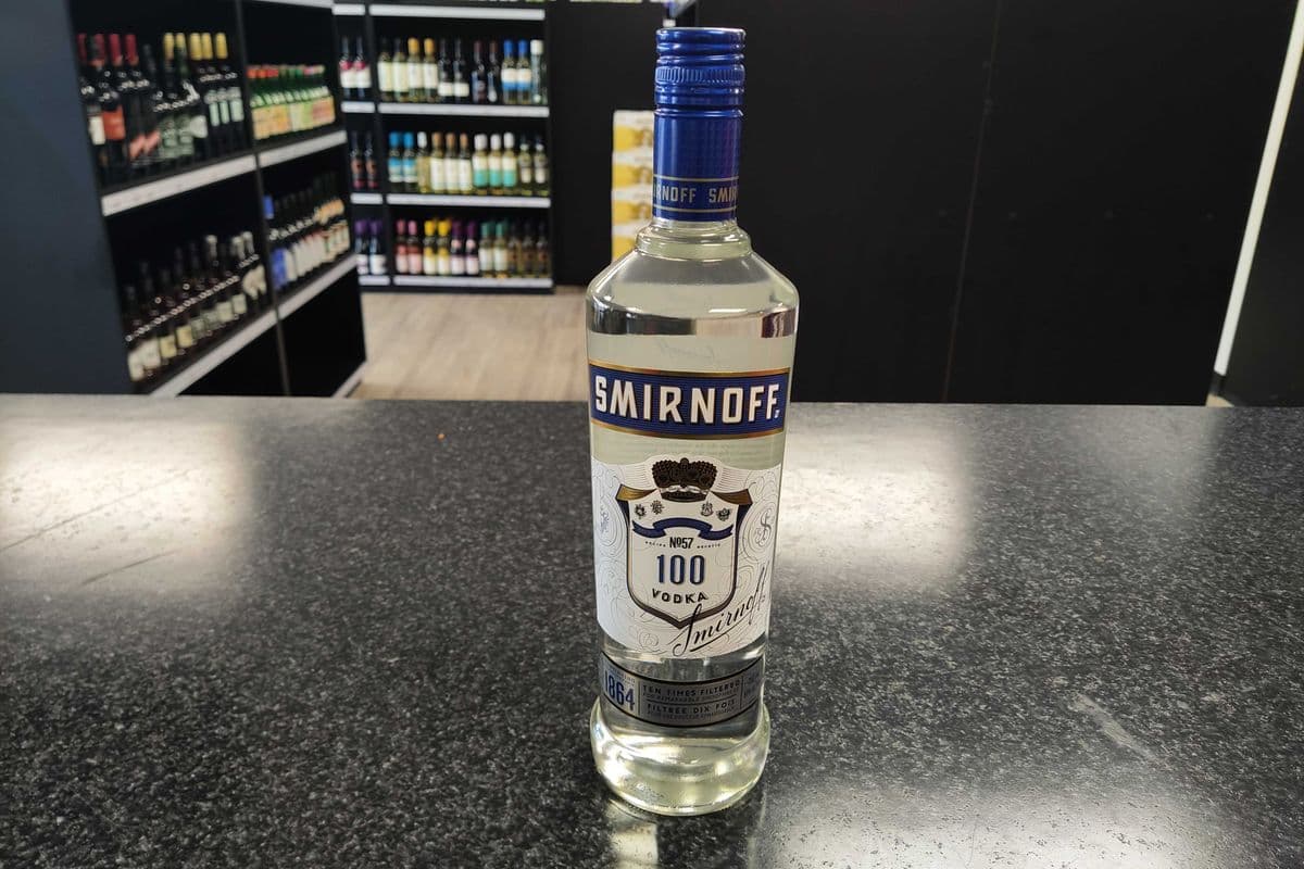 Smirnoff Vodka- Blue Label (1 x 750 ml Bottle)