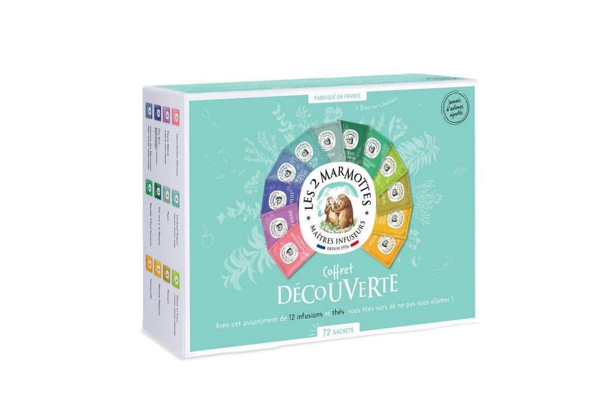 Coffret decouverte – 12 infusions et thes